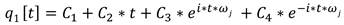 Equation 1. General displacement equation
